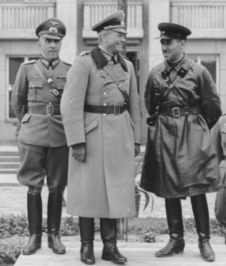 Armia Czerwona Wehrmacht 22.09.1939 wspólna parada