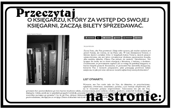 O księgarzu