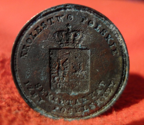 Seal of the secretariat of the Chamber of Deputies of the Sejm of the November Uprising